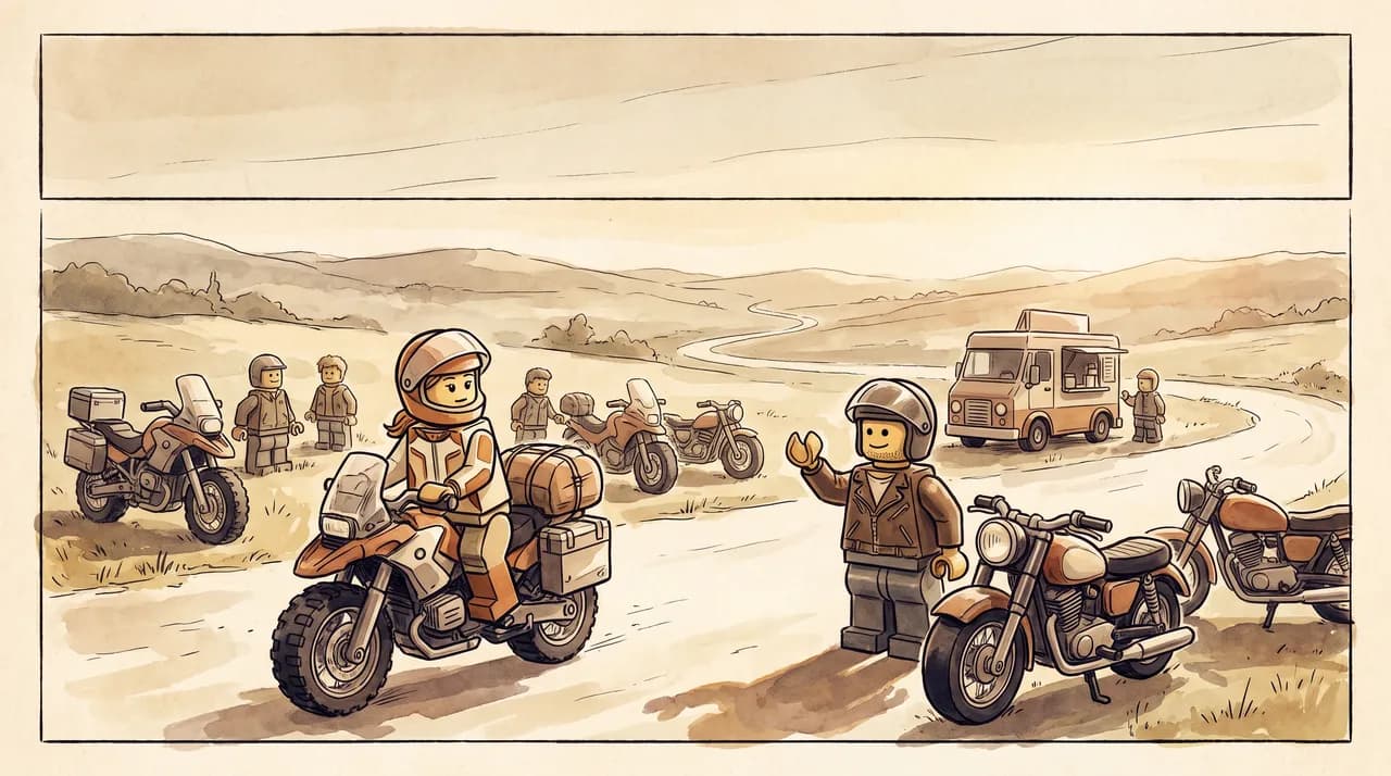 RiderWiki illustrated story panel from riderwiki.com